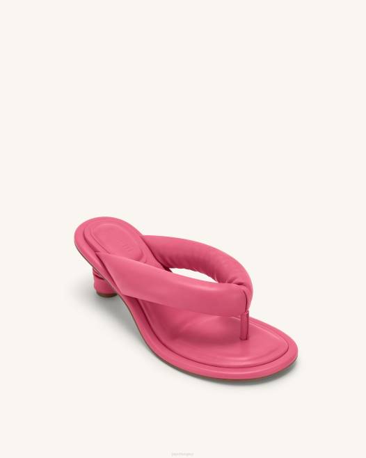 rózsavörös JW PEI talia puffasztott szandál 2B82332