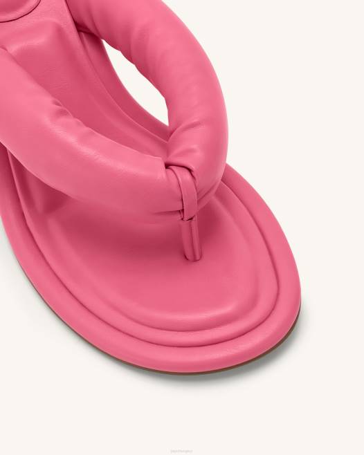 rózsavörös JW PEI talia puffasztott szandál 2B82332