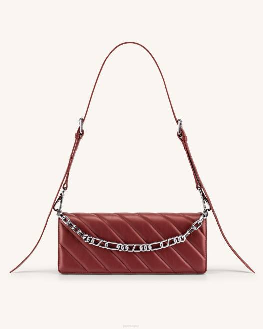 bor vörös JW PEI sophie crossbody táska 2B8211