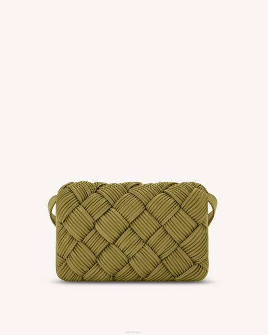 borostyán zöld JW PEI labirintus crossbody táska 2B8248