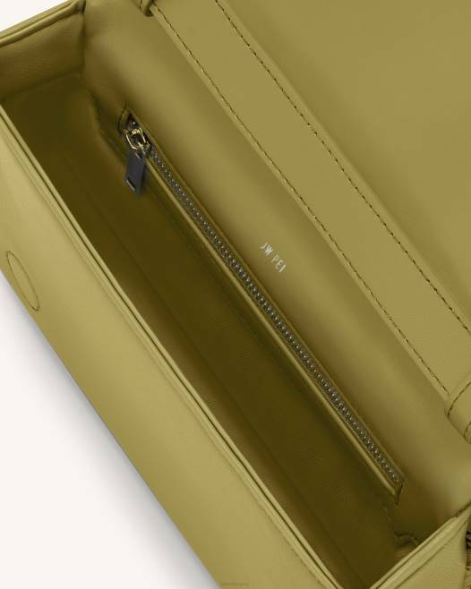 borostyán zöld JW PEI labirintus crossbody táska 2B8248