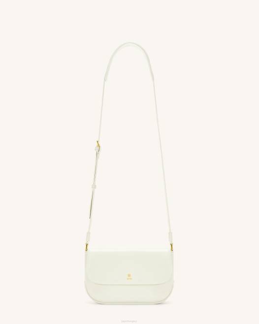 fehér JW PEI debby flip crossbody táska 2B8218