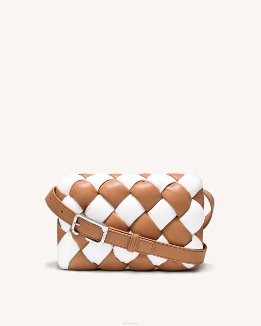 fehér és barna JW PEI labirintus táska 2B8239