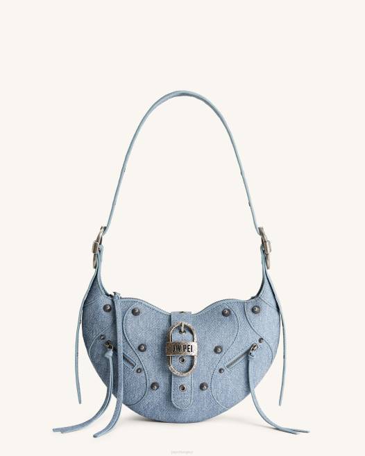 kék JW PEI tessa farmer dombornyomású crossbody táska 2B8253