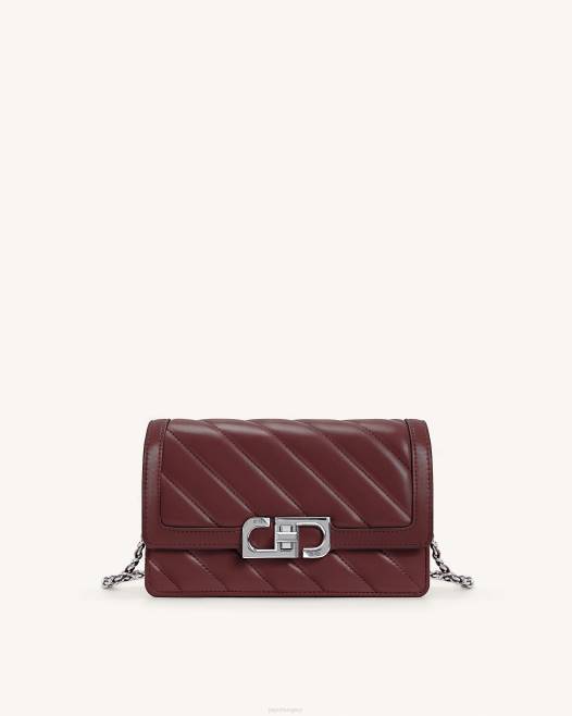 ökörvér vörös JW PEI lottie láncos crossbody táska 2B8245