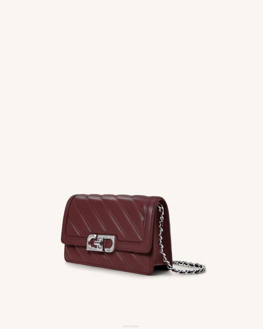 ökörvér vörös JW PEI lottie láncos crossbody táska 2B8245