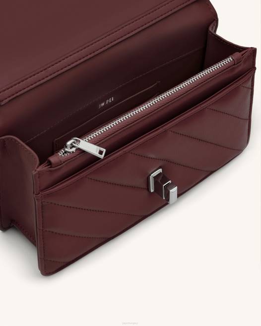 ökörvér vörös JW PEI lottie láncos crossbody táska 2B8245