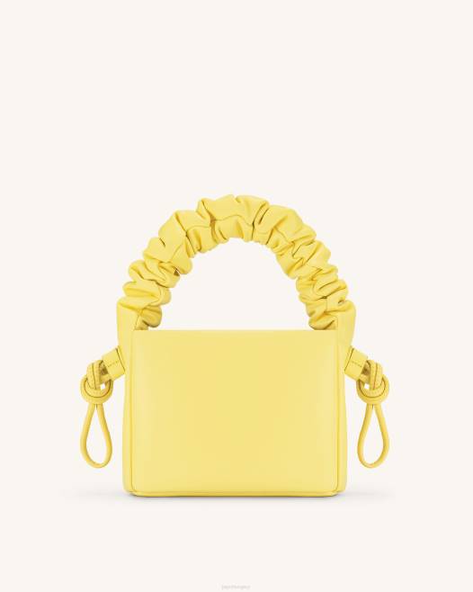 halványsárga JW PEI rylee redőzött húzózsinóros felső fogantyús táska 2B82175