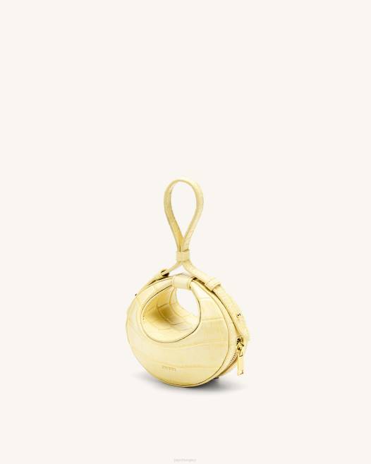 világos sárga krokodil JW PEI rantan szuper mini táska 2B82177