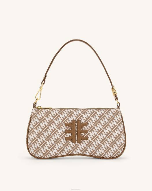 barna JW PEI fei eva vállas kézitáska 2B8294