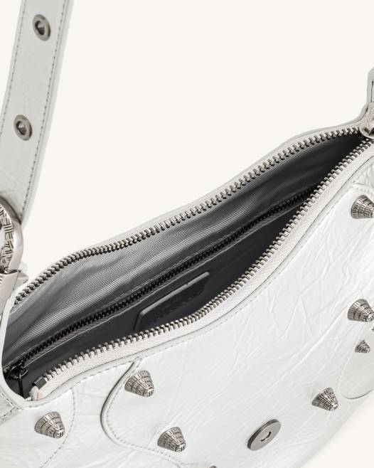 ezüst JW PEI tessa fém redős válltáska 2B82173