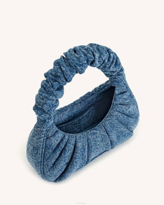 kék JW PEI gabbi farmer ruched hobo kézitáska 2B82147