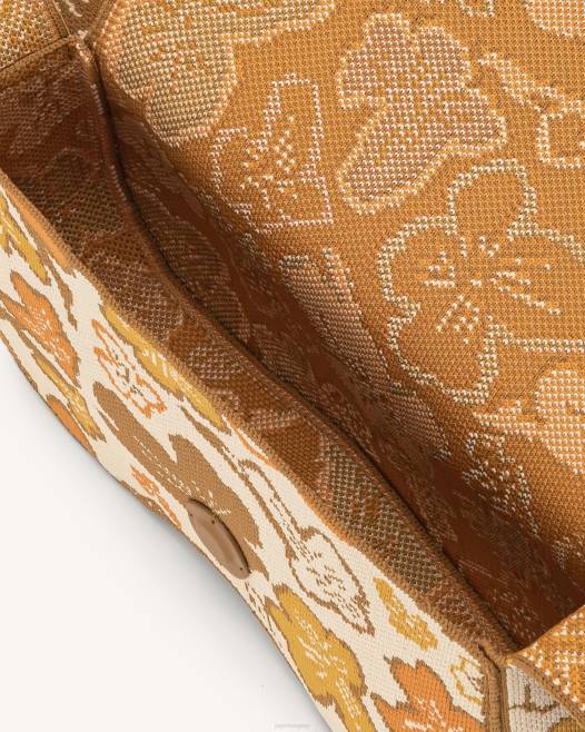 virágkollekció - barna és narancssárga és bézs JW PEI becci kötött válltáska 2B82149